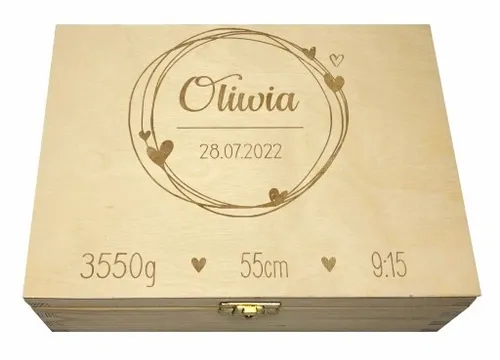 PUDEŁKO WSPOMNIEŃ PREZENT ROCZEK CHRZEST NARODZINY na Arena.pl