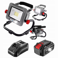 Lampa Akumulatorowa LED 18V + Bateria 4Ah + Ładowarka GRAPHITE