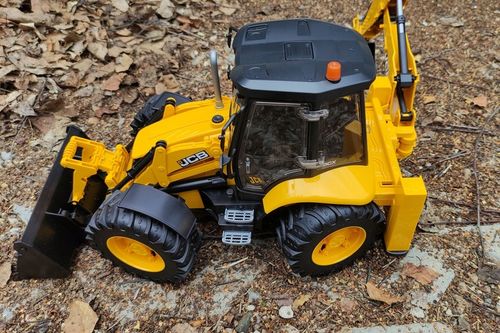 Duży model Koparko - Ładowarka JCB 5CX eco - Ruchome Części - Bruder 02454 na Arena.pl