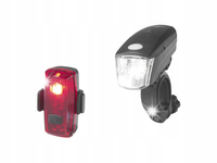 CRIVIT Lampki rowerowe LED, 2 sztuki