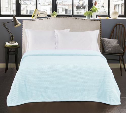 Koc DecoKing HENRY BABYBLUE 150X200 na Arena.pl