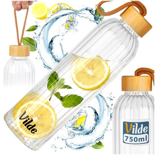 Butelka na wodę szklana 750 ml na Arena.pl
