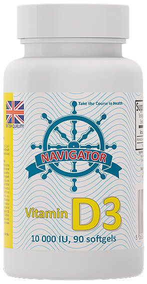 NAVIGATOR Witamina D3 10 000 IU 90 kapsułek zdjęcie 1