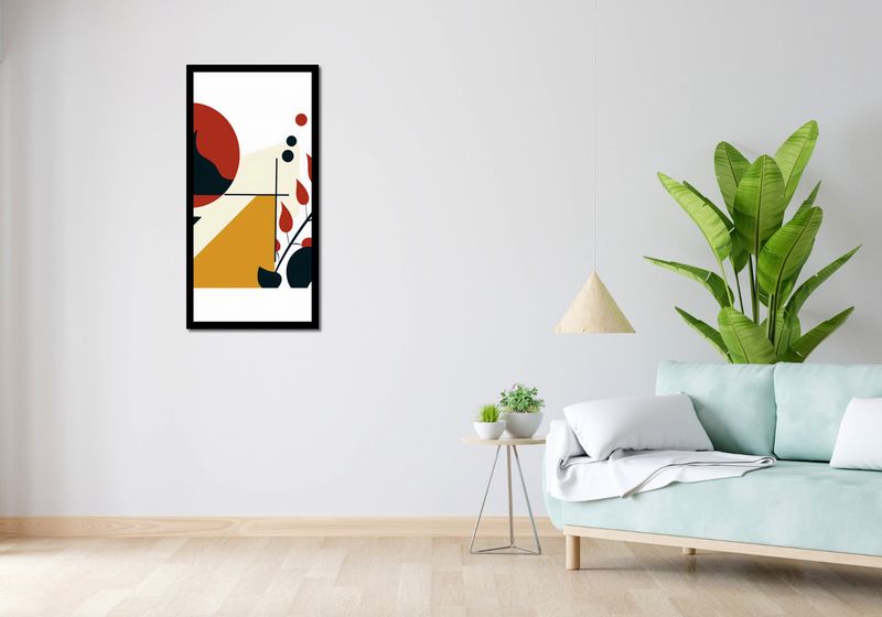 Plakat 50x100cm Ogień i Flora zdjęcie 4