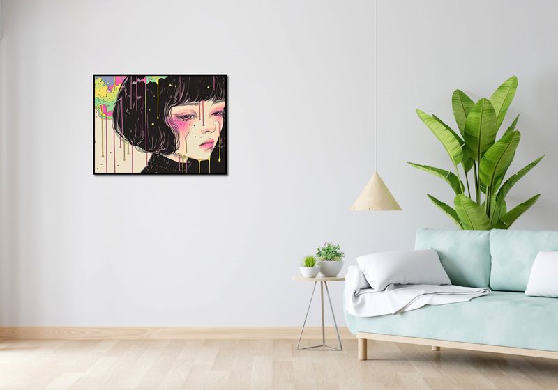Plakat 80x60cm Strugi Kolorów zdjęcie 4