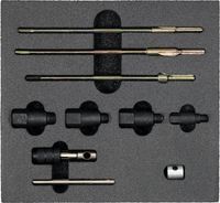 zestaw do czyszczenia gniazd świec żarowych 10 el. - yt-17712