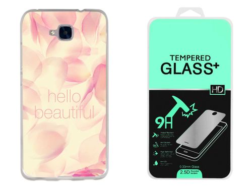 HUAWEI HONOR 7 LITE | Etui smartfon CASE + Szkło na Arena.pl
