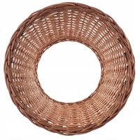 OSŁONA NA STOJAK POD CHOINKĘ WIKLINOWA 50 cm OSŁONKA KOSZ STOJAKA NATURALNY