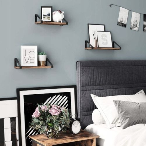 Zestaw półek ściennych wiszących rustic loft styl industrialny 3 na Arena.pl