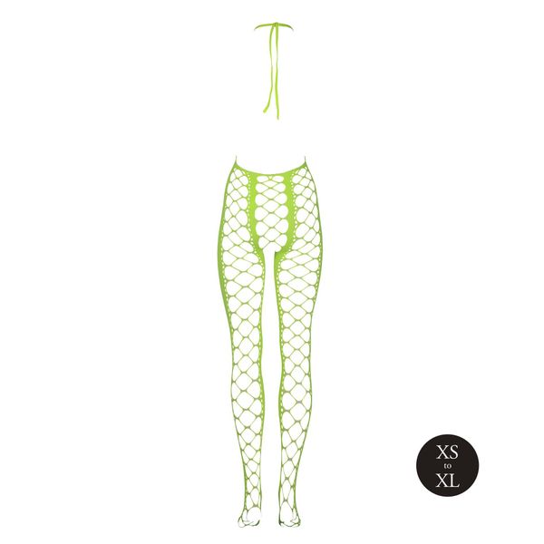 Neonowy Bodystocking Ouch! 835 Green XS/XL zdjęcie 7