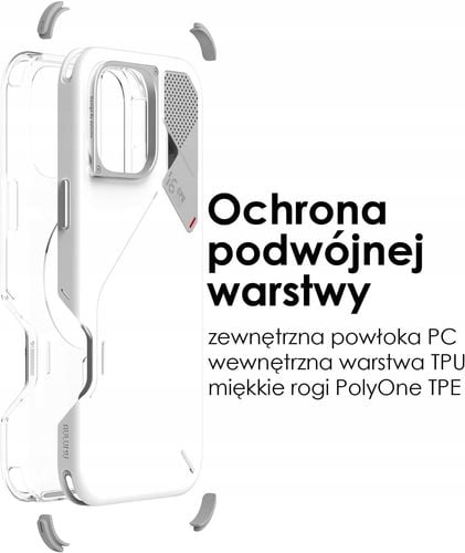 Plecki Aulumu do Apple iPhone 16 Pro Max biały na Arena.pl