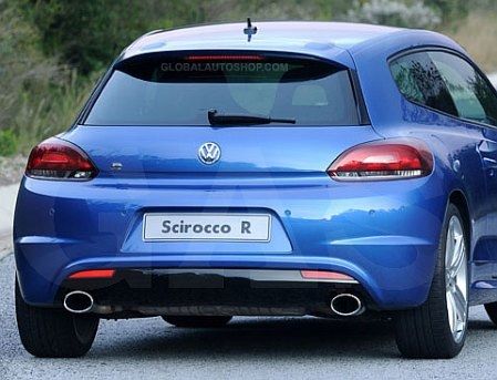 Volkswagen Scirocco - Chromowane Listwy Grill Atrapy Zderzaka Tuning na Arena.pl