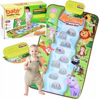 MATA INTERAKTYWNA GRAJĄCA DLA DZIECI EDUKACYJNA ZABAWA MUZYCZNA I RUCHOWA