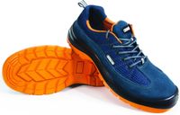 2X BUTY ROBOCZE LEKKIE PÓŁBUTY OCHRONNE BHP SKÓRZANE LIGHT 01 STALCO 45