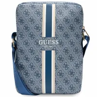 Torba Guess 4G Stripes na tablet 10" - niebieska