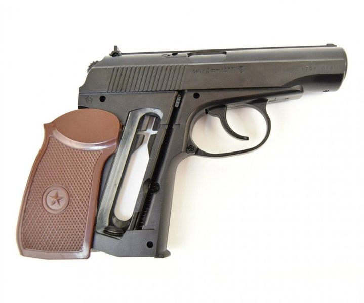 Borner Pistolet Wiatrówka Replika MAKAROV PM-X 4,5 mm 4,5 mm BBs CO2 zdjęcie 6
