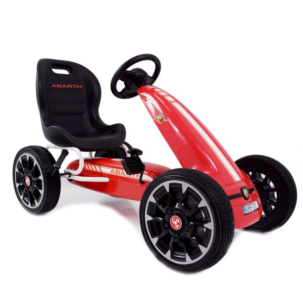 WIELKI LICENCJONOWANY GOKART FIAT ABARTH KOŁA EVA JAKOŚĆ /PB9388A zdjęcie 1