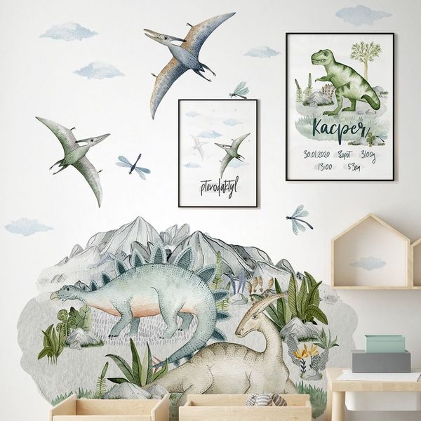 Plakat Metryczka Tyranozaur P275- rozmiar plakatu 50 cm x 70 cm zdjęcie 2