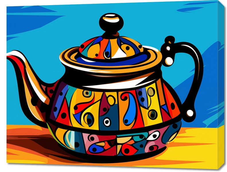 Obraz 90x70cm Może Herbatki? zdjęcie 1