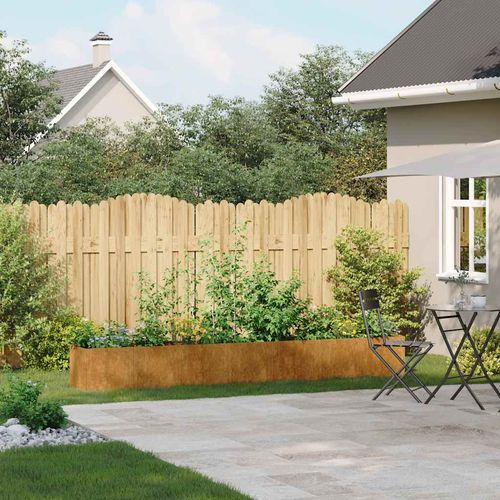 Doniczka Rusty 280x40x40 cm Stal nierdzewna na Arena.pl