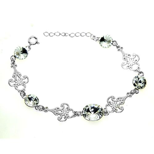 komplet srebro elementy Swarovski® na Arena.pl