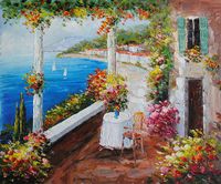 Prowansja, pejzaż (50x60cm)