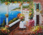 Prowansja, pejzaż (50x60cm)