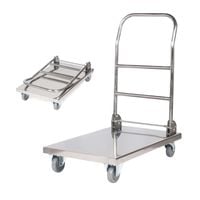 wózek platformowy składany stalowy horeca platforma 70x52cm