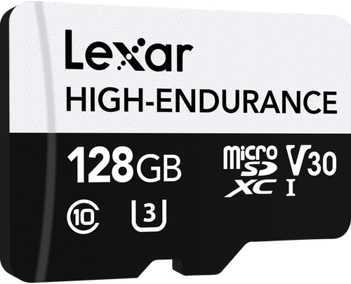 Lexar microSDXC High-Endurance UHS-I/U3/10 R100/W45 (V30) 128GB na Arena.pl