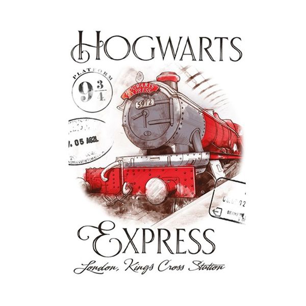 Ręcznik przedszkolny dla dziecka 30x50 Harry Potter Express zdjęcie 1