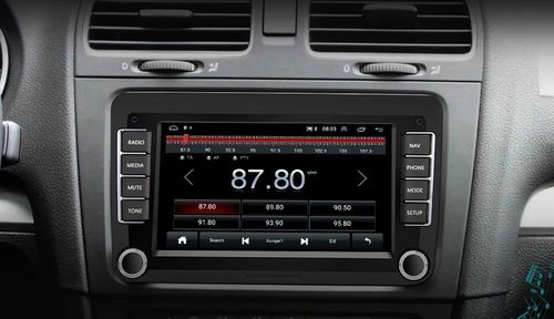 RADIO SAMOCHODOWE do VOLKSWAGEN VW SKODA SEAT 7" ANDROID CARPLAY GPS WIFI na Arena.pl