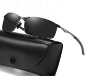 ALUMINIOWE MĘSKIE OKULARY POLARYZACYJNE SMOKE 559