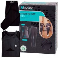 KOMPLET TERMICZNY DZIECIĘCA BIELIZNA TERMOAKTYWNA SPODNIE BLUZA