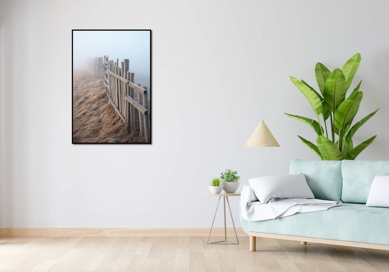 Plakat 68x98cm Mgła nad Wydmami zdjęcie 4