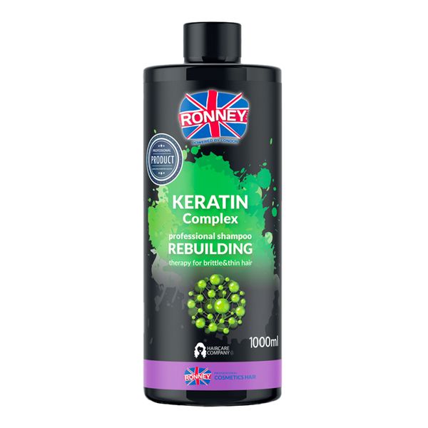 Ronney Keratin Complex Szampon z keratyną 1000ml zdjęcie 1