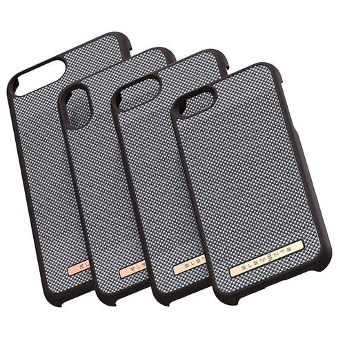 Nordic Elements Saeson Idun - Materiałowe etui iPhone XR (Dark Brown Pattern 1) na Arena.pl