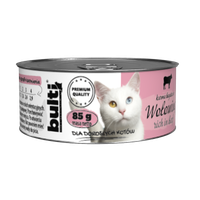 BULTI Puszka mielonka z wołowiną dla kota 85g