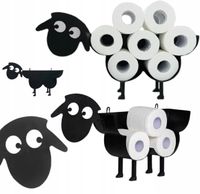 STOJAK UCHWYT STOJAK BARAN OWCA WIESZAK NA PAPIER TOALETOWY DO WC ŁAZIENKI