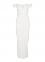 Sukienka biała ołówkowa WAL G. XS