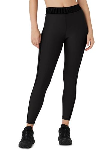 Legginsy Damskie Sportowe Wysoki Stan Kryjące Fitness Czarne Rozmiar L na Arena.pl