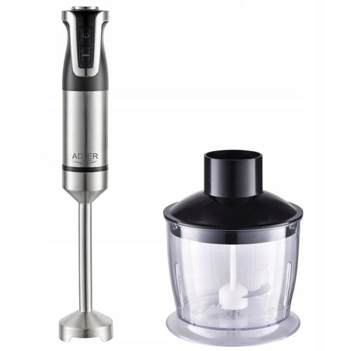 Blender Kuchenny Ręczny 1800W Turbo 20 Ustawień Prędkości Zestaw Adler na Arena.pl