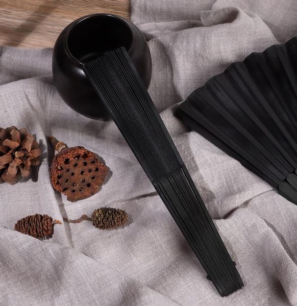 Wachlarz hiszpański czarny zdjęcie 2