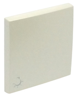 Efapel Logus90 klawisz do łącznika zwiernego z symbolem światło perła 90607 tpe