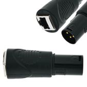 Przejściówka Adapter ADJ ACRJ453PM RJ45 na XLR 3-pin Męski Profesjonalny