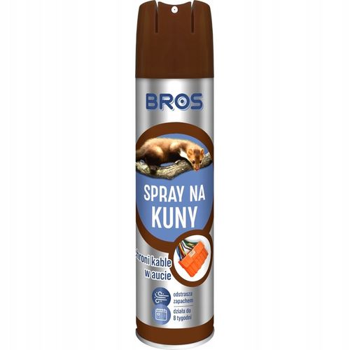 SPRAY Środek NA KUNY ODSTRASZACZ KUN Bros pakiet na Arena.pl