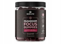 SOLVE LABS MUSHROOM FOCUS GUMMIES ŻELKI 240G Lion's Mane B12 Theanine