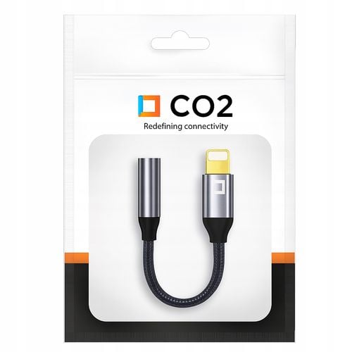 co2 przejściówka adapter lightning mini jack 3,5mm kabel do iphone 12 13 14 na Arena.pl