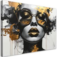 Obraz na płótnie do salonu sypialni, Kobieta Glamour Portret 100x70