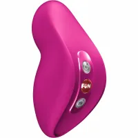 fun factory allure air pulse podwojny wibrator magenta, wodoodporny