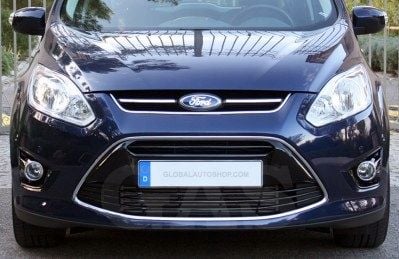 Ford C-MAX / Grand - Chromowane Listwy Grill Chrom Atrapy Zderzaka Tuning na Arena.pl
